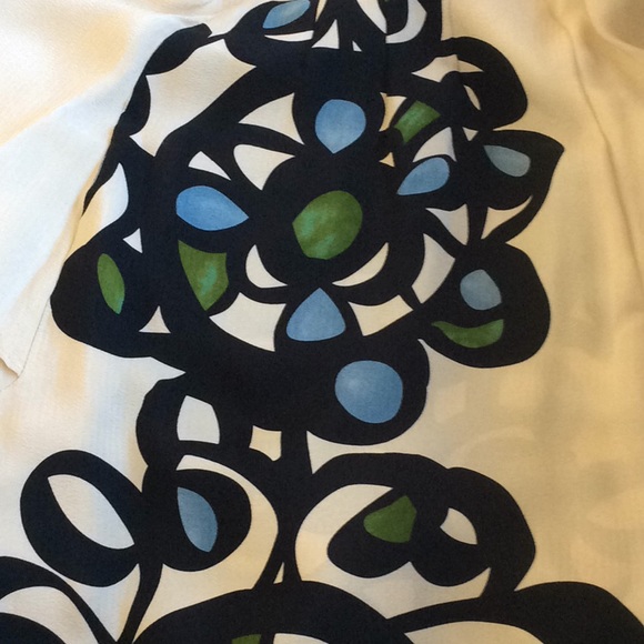 Anthro Leifsdottir Silk Printed Press Dress Sz 0 - Picture 5 of 6